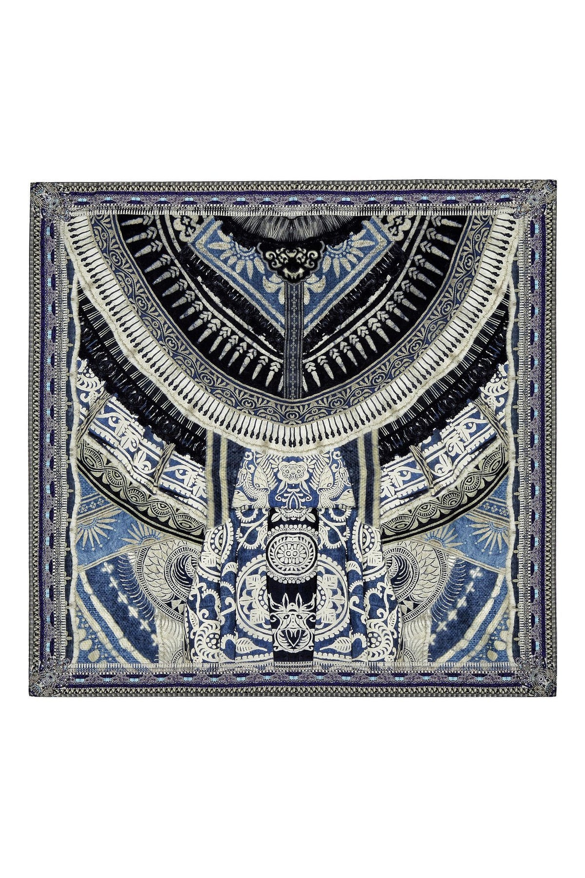 TALES OF BATIK LARGE SQUARE SCARF