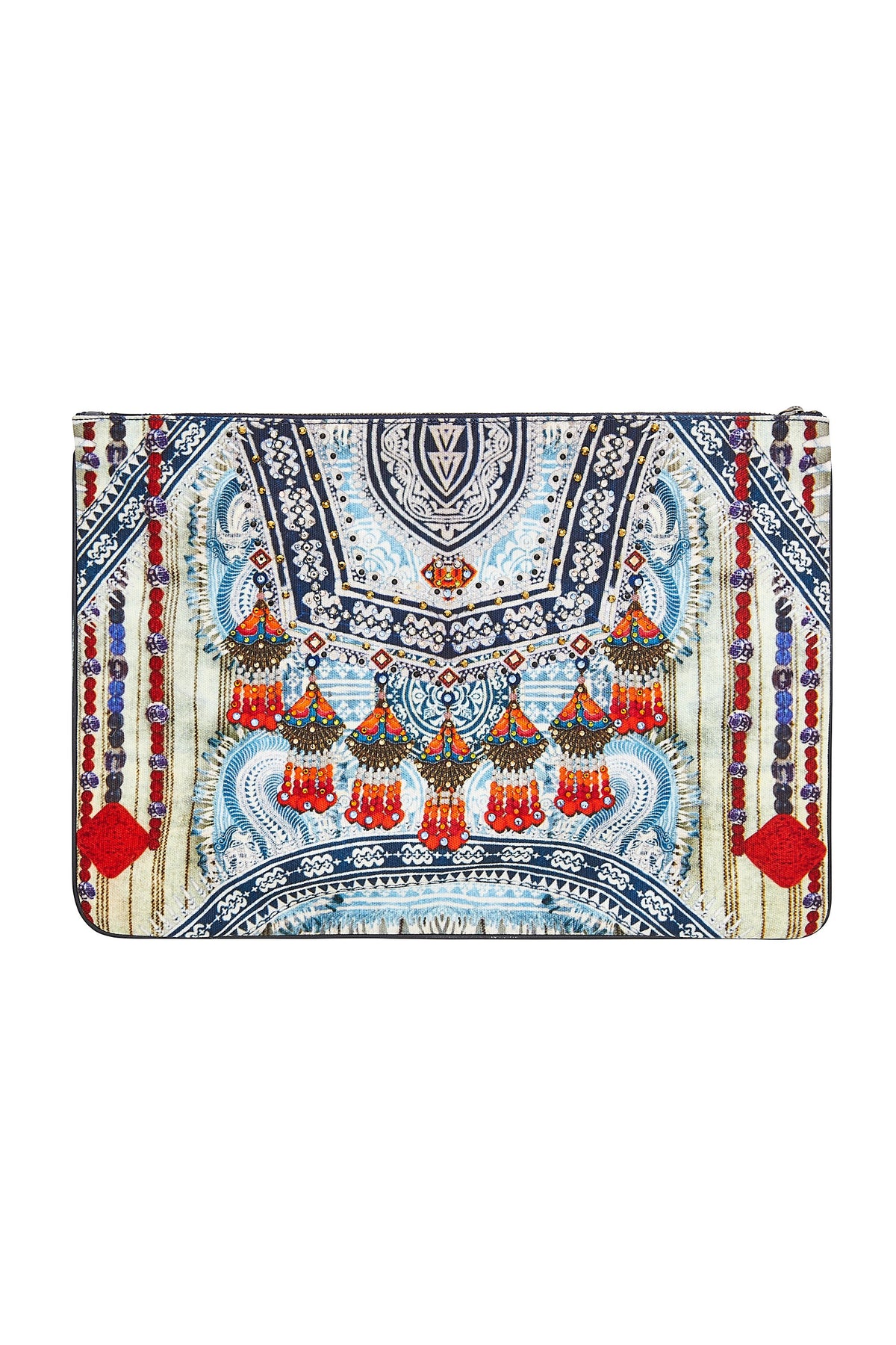 TEACHERS PET LARGE CANVAS CLUTCH