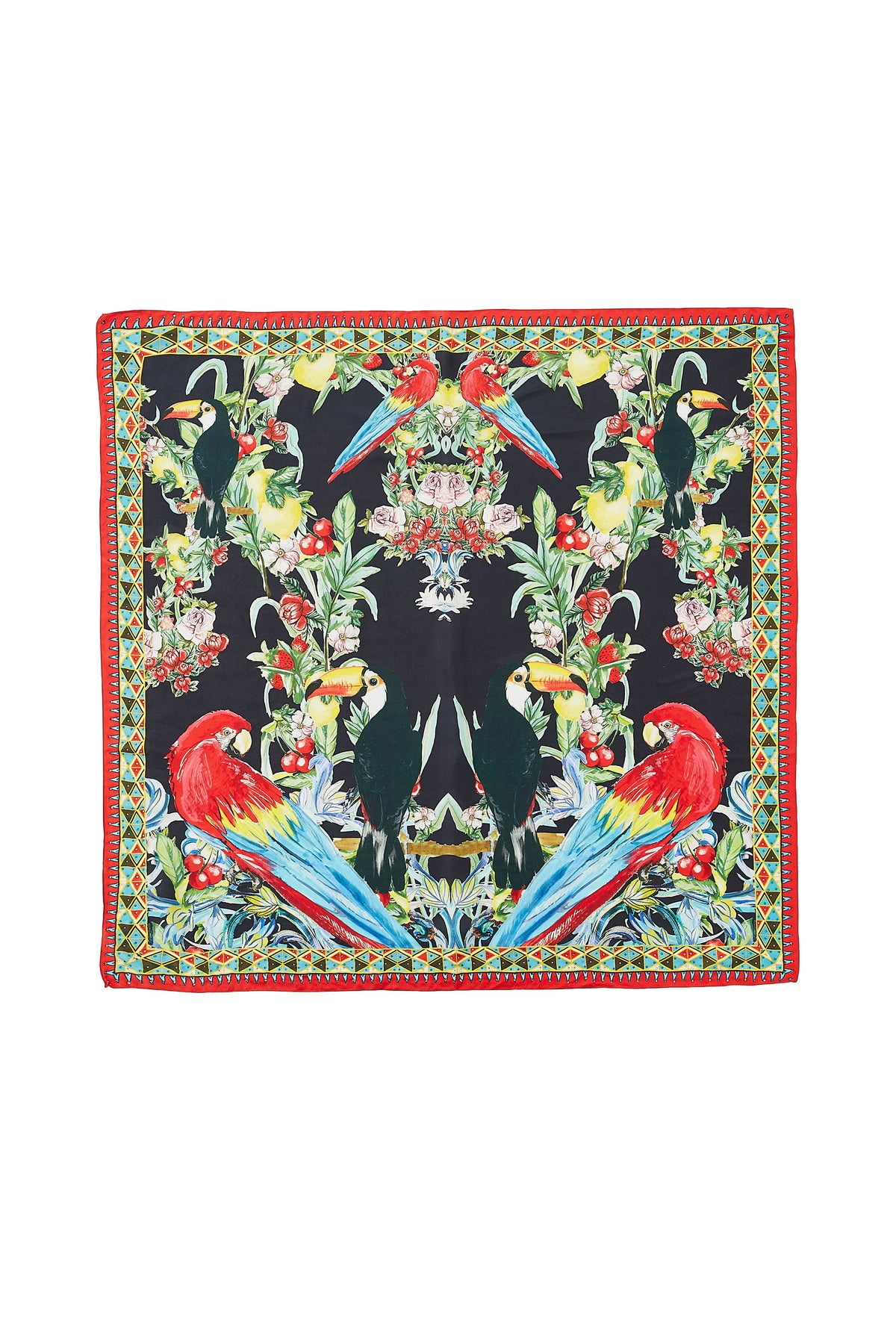 TOUCAN PLAY LARGE SQUARE SCARF