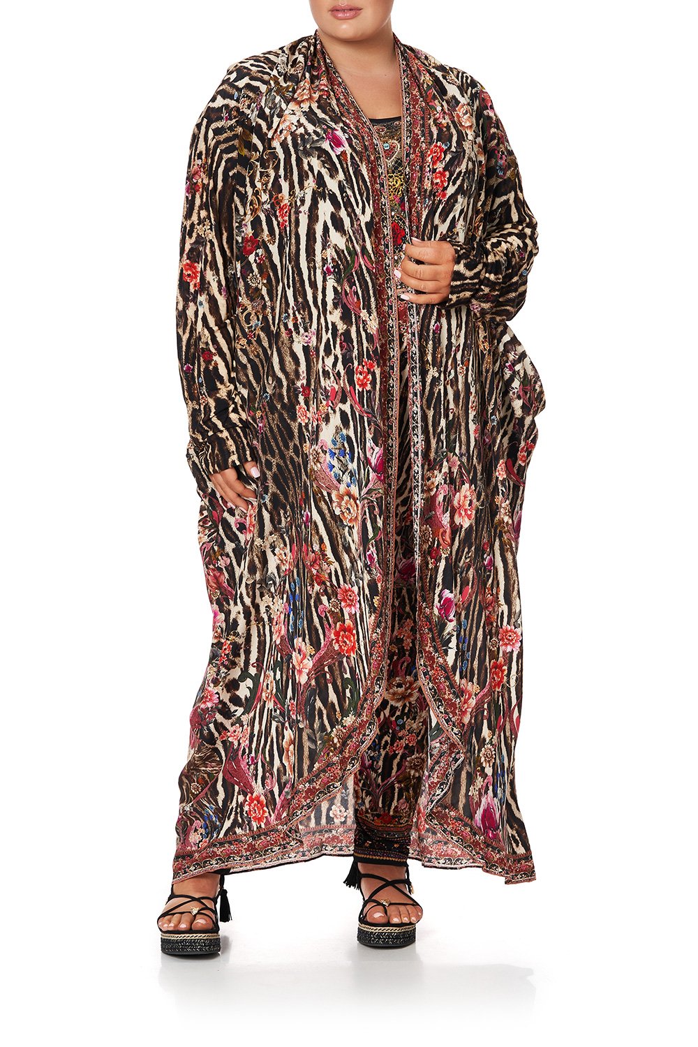 LONG CASUAL JACKET WITH POCKETS LIV A LITTLE