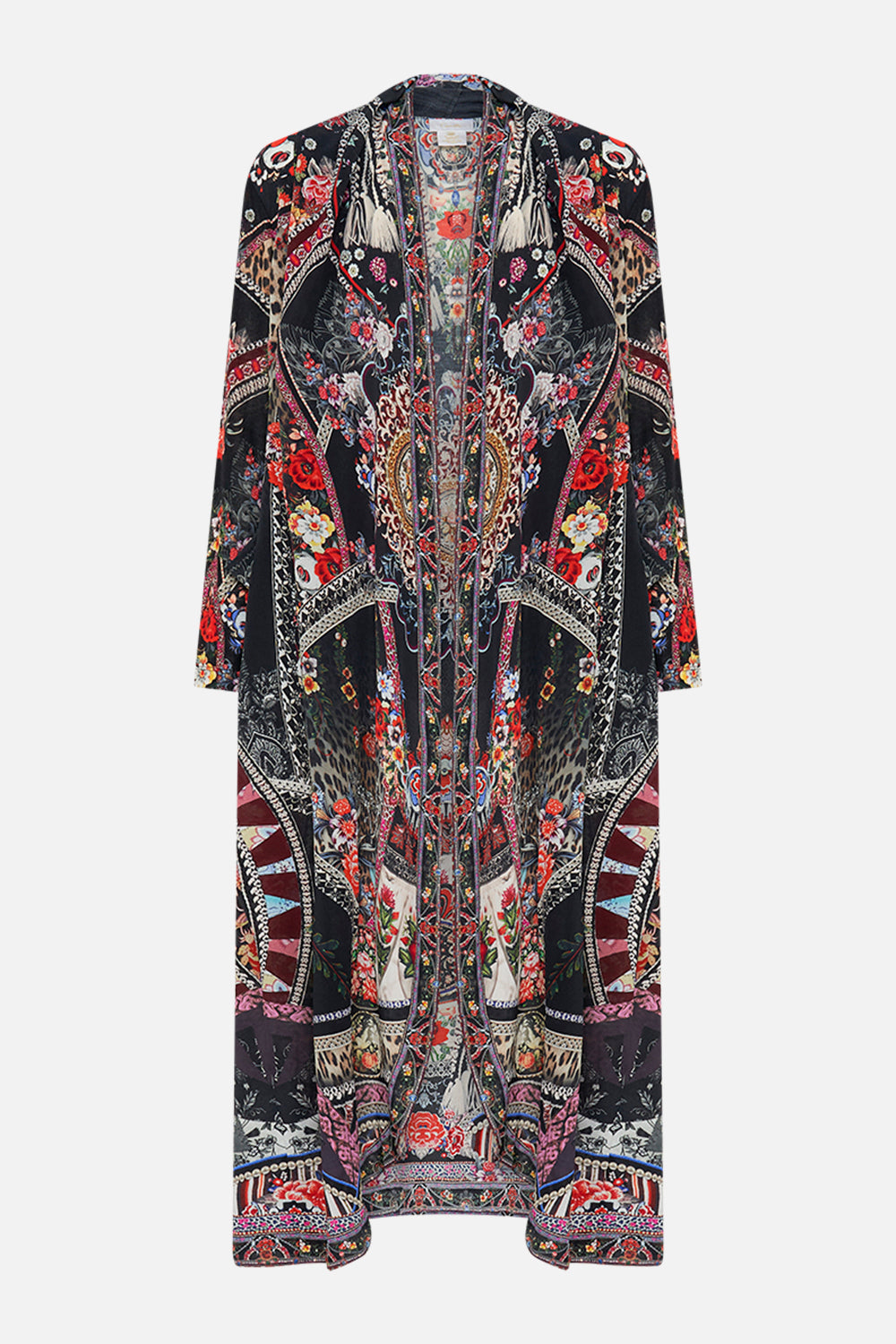 CAMILLA long coat in Volendam Dolls print