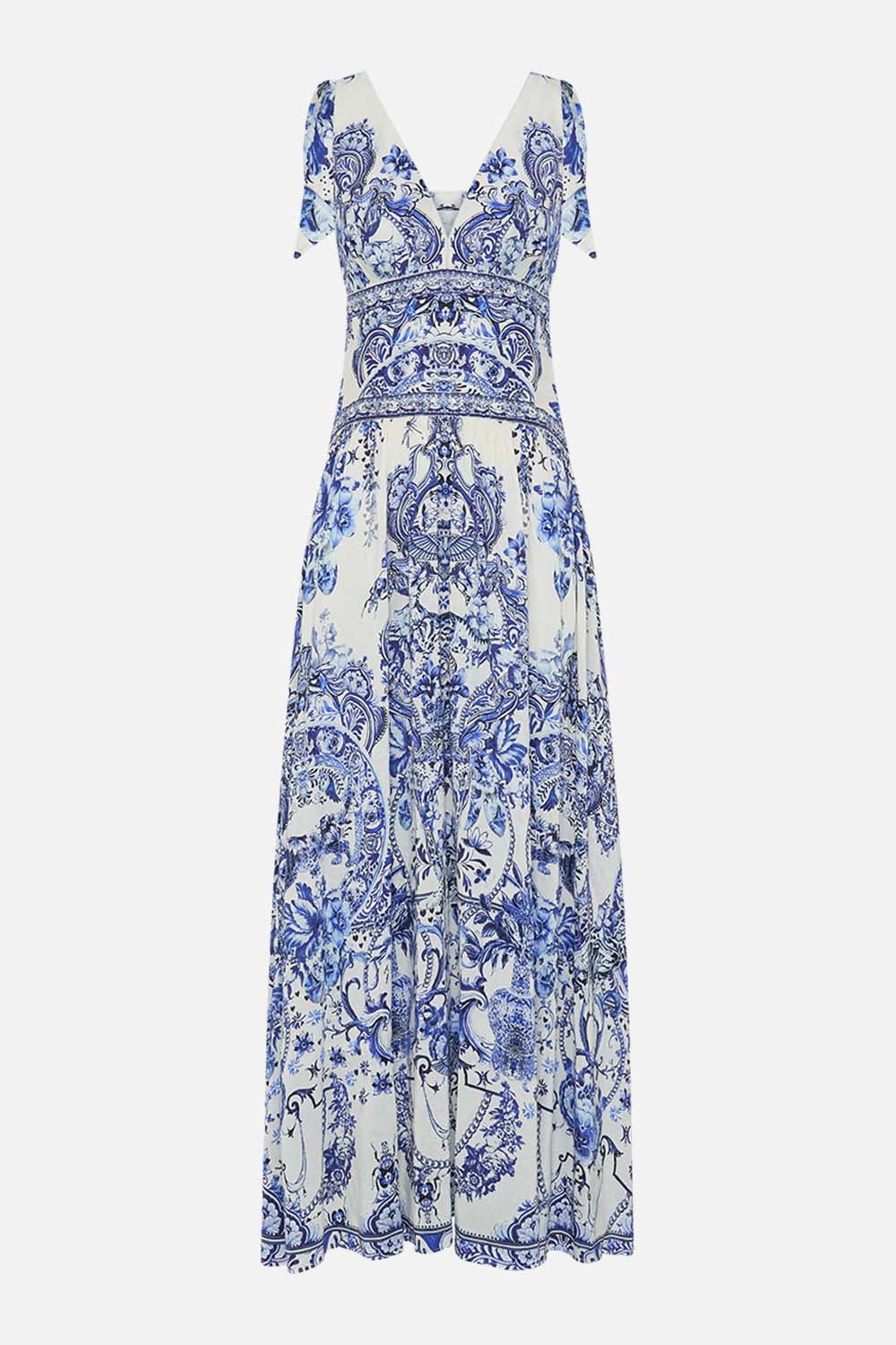 CAMILLA maxi dress in Glaze and Graze print