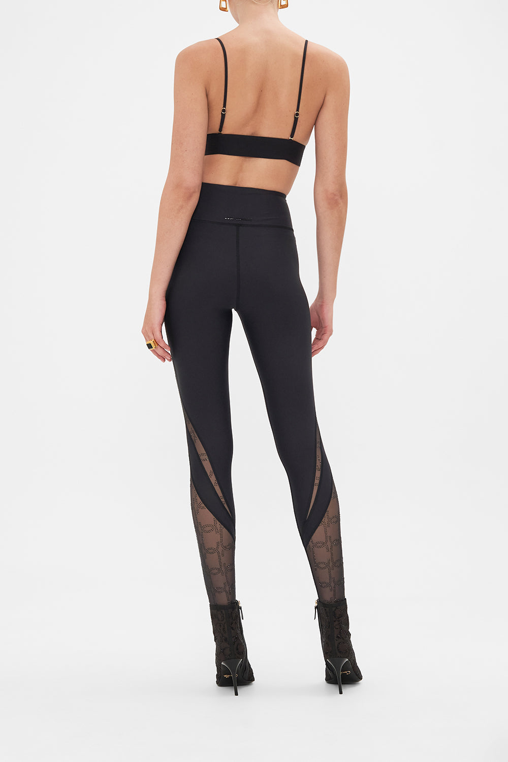 CAMILLA black mesh bra 