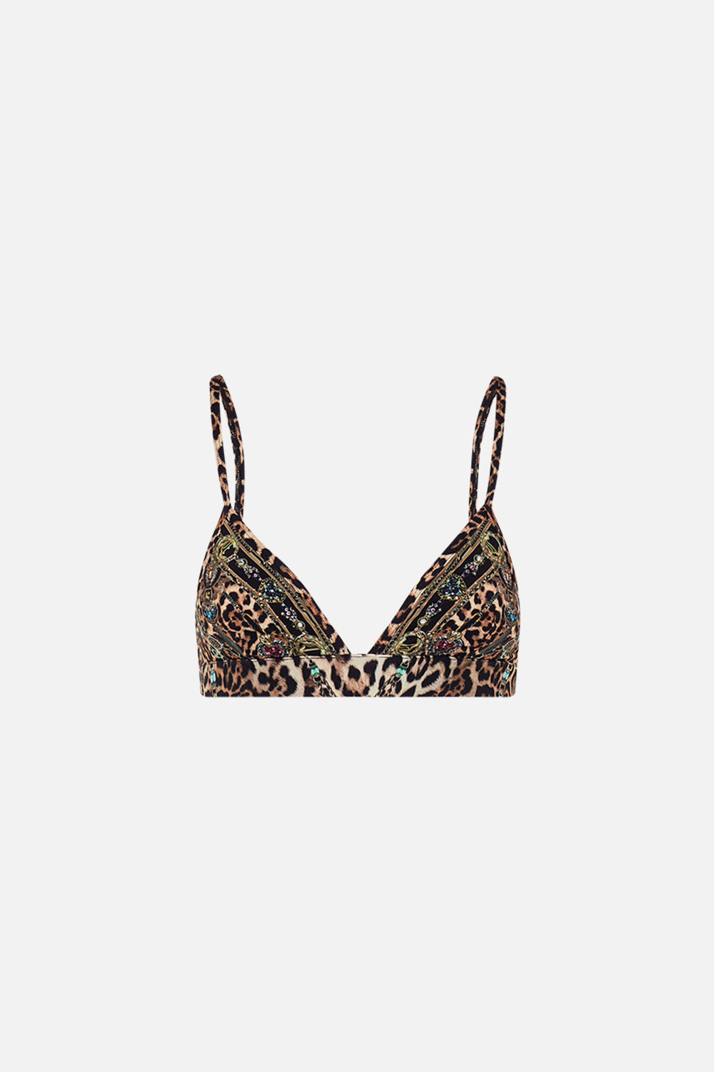 CAMILLA leopard soft bra with back clip in Amsterglam