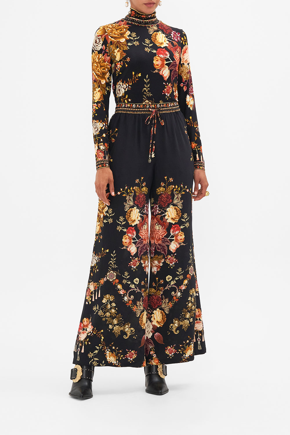 CAMILLA Floral Lounge Pant in Stitched in Time