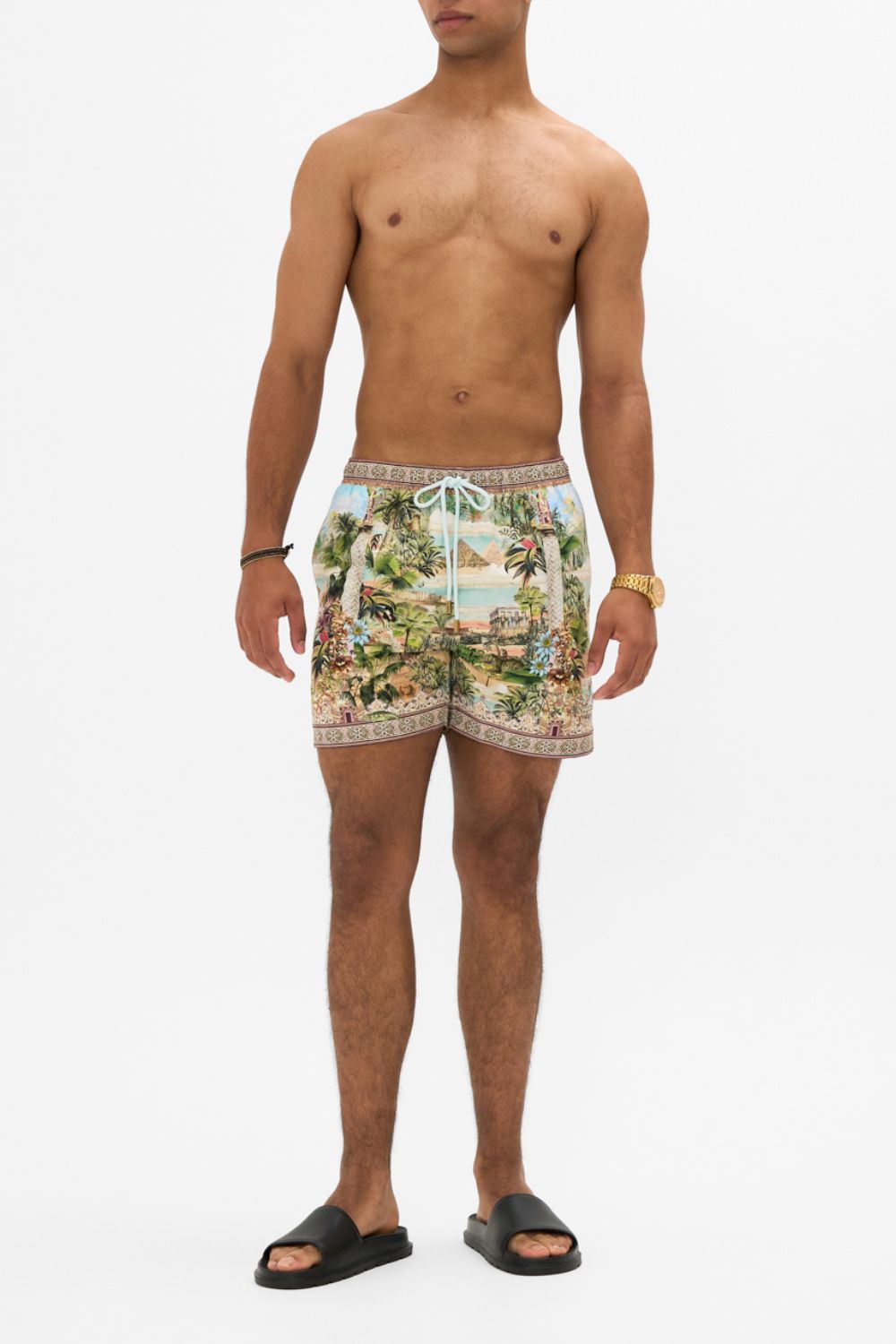 The CAMILLA MID LENGTH BOARDSHORT VIEWS OF THE VALLEY in our VIEWS OF THE VALLEY print.