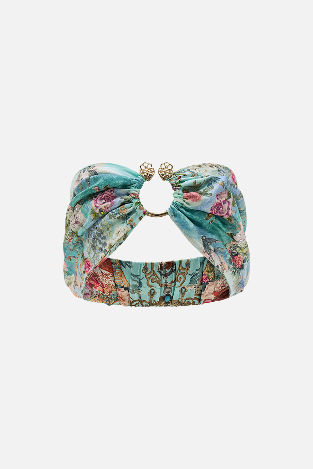 CAMILLA Ring headband in The jewellery museum print.