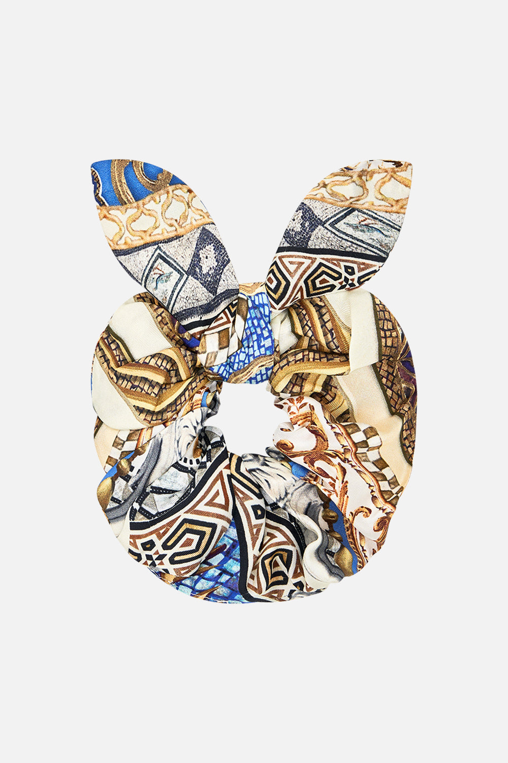 CAMILLA Scrunchie in Make Me Your Mosaic Print