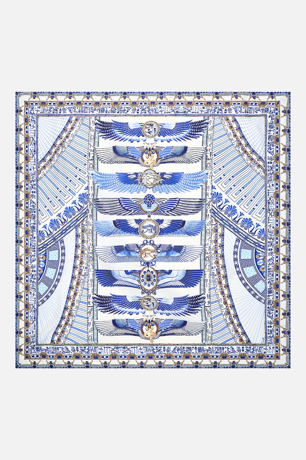 LARGE SQUARE SCARF DANCING WITH DAYLIGHT