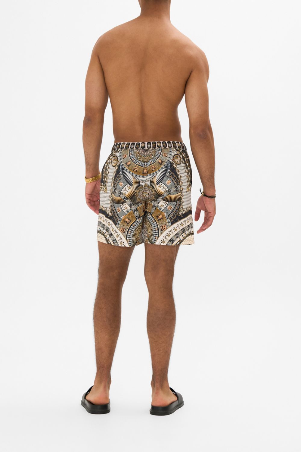 The CAMILLA MID LENGTH BOARDSHORT TEMPLES OF DENDARA in our  print.