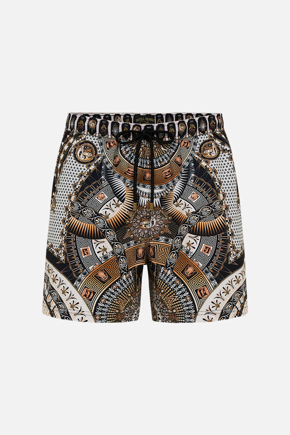 The CAMILLA MID LENGTH BOARDSHORT TEMPLES OF DENDARA in our  print.