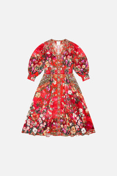 Milla By CAMILLA Shirred Waist Mazi Dress 4-10 in Sweet Home Alexandria print. 