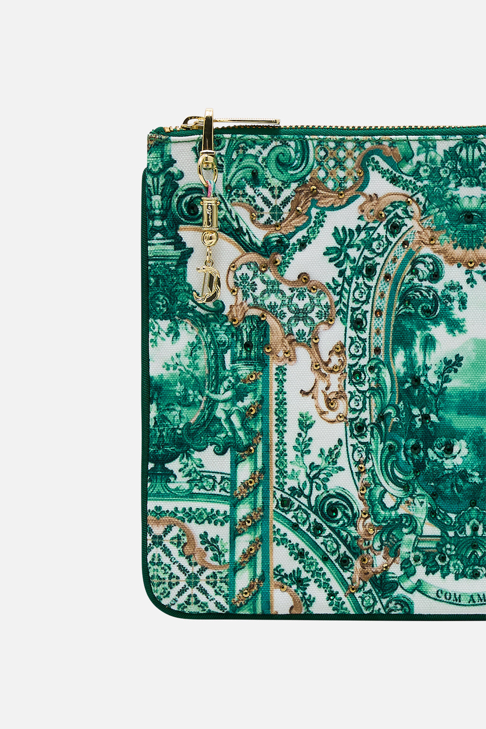 SMALL CANVAS CLUTCH CORRIDOR OF CALM