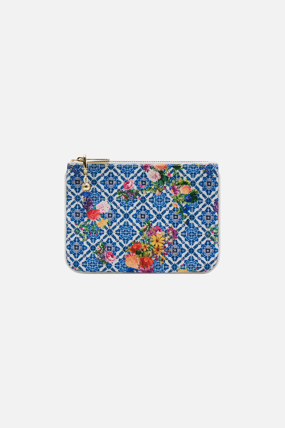 CAMILLA Coin And Phone Purse in Wall To Wall Wonders print