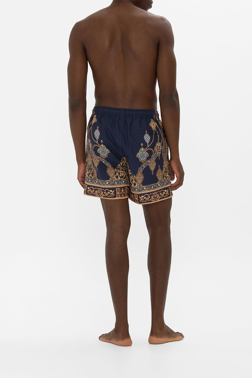 MID LENGTH BOARDSHORT WITH ELASTIC WAIST THE IMPERIAL GATE