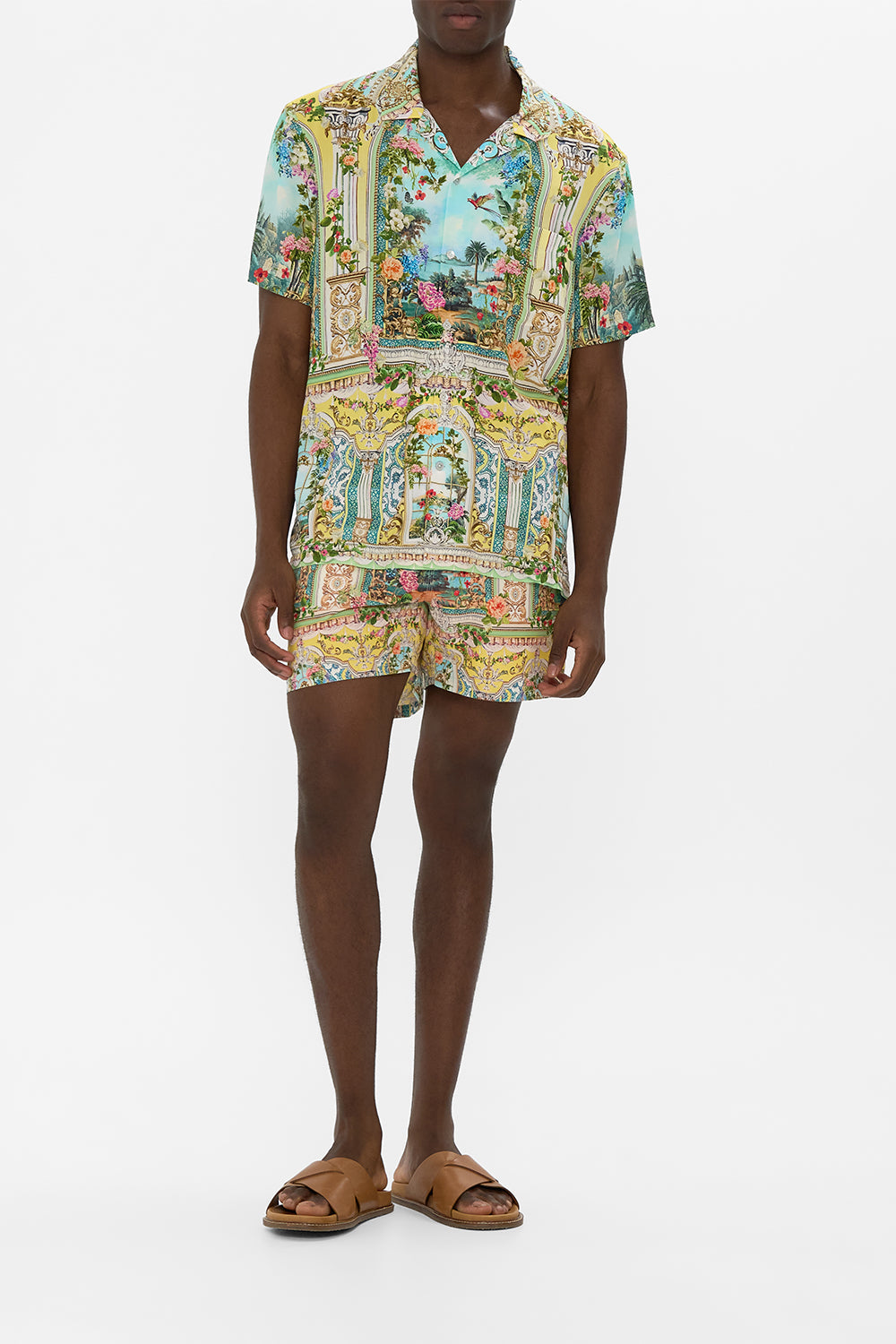 The CAMILLA short sleeve camp collared shirt from our print tales of Topkapi palace
