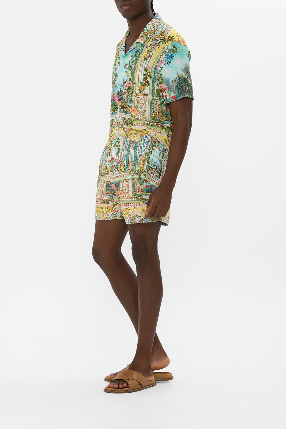 The CAMILLA short sleeve camp collared shirt from our print tales of Topkapi palace