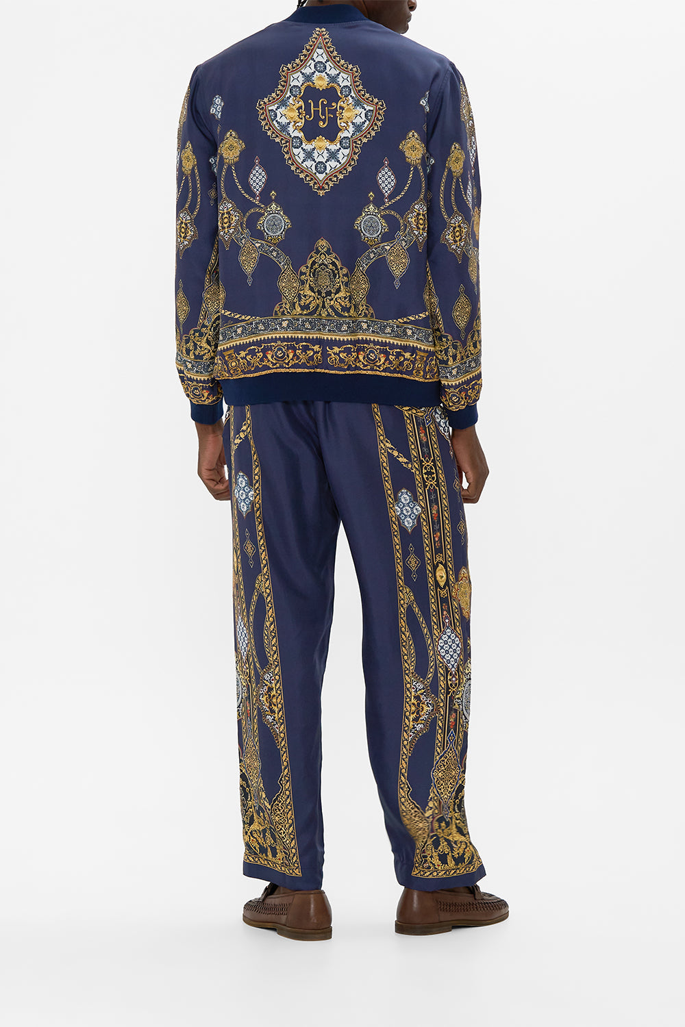 The CAMILLA reversible zip through bomber jacket from our print the imperial gate
