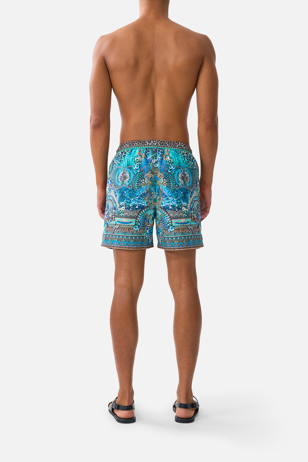 MID LENGTH BOARDSHORT WITH ELASTIC WAIST FLAMENCO EUPHORIA