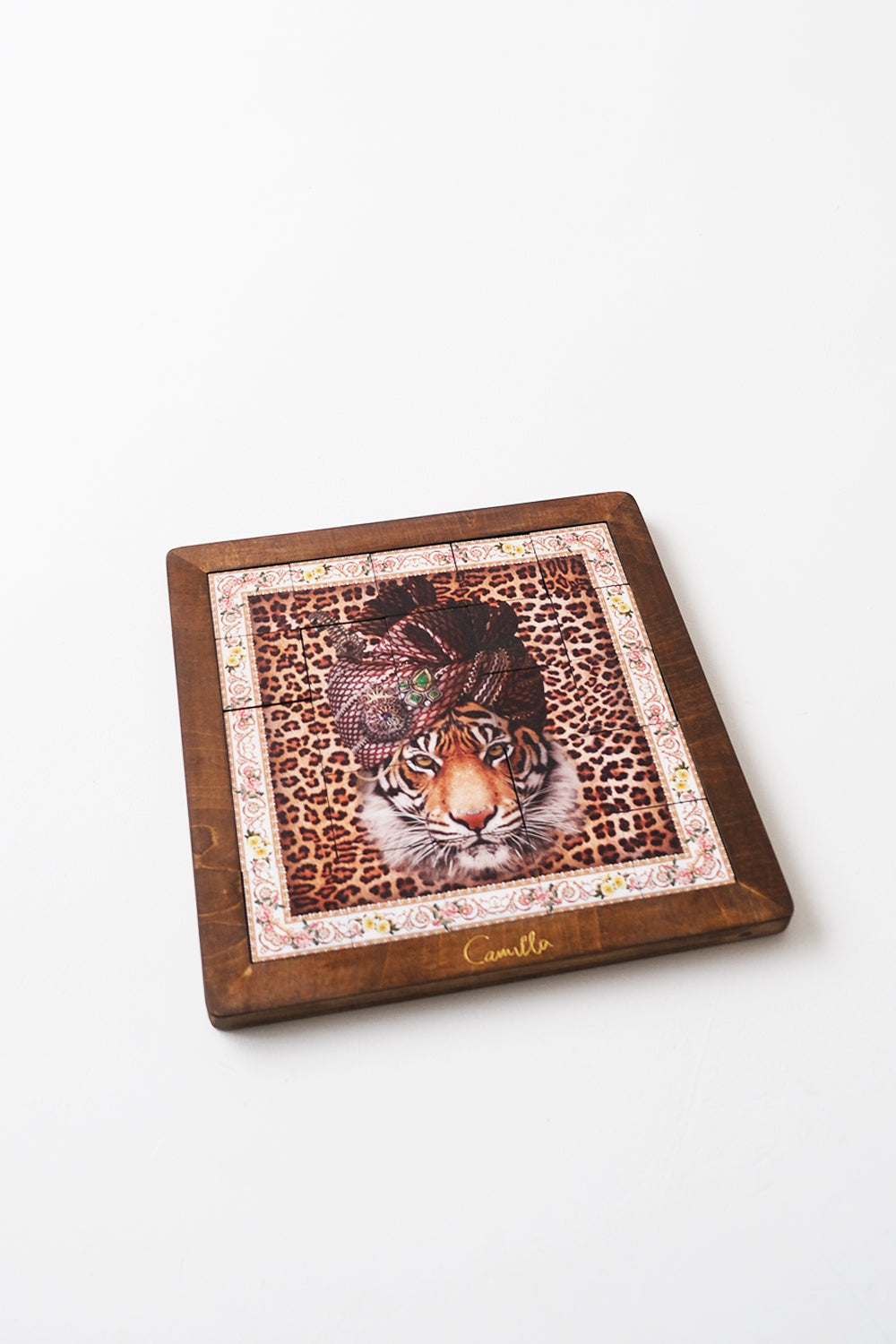 WOODEN DOUBLE SIDED PUZZLE VIP HOLIDAY GIFT HOUSE OF THE SUN