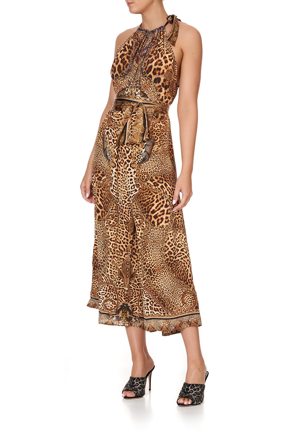 DRAWSTRING NECK JUMPSUIT LADY LODGE