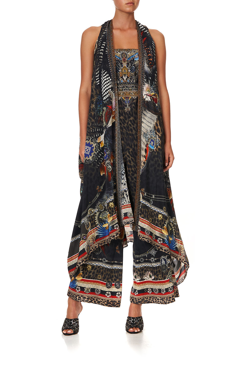 MULTIWEAR DRAPED LAYER TREASURE CHASER