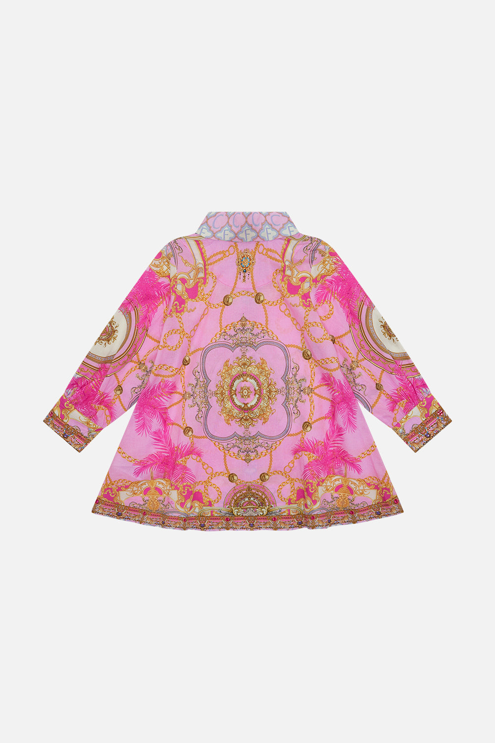 KIDS MINI SHIRT DRESS  12-14 TIPTOE THE TIGHTROPE