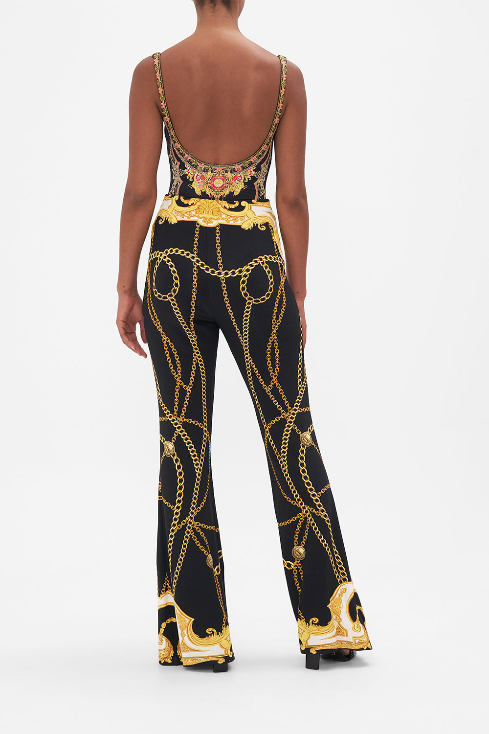 JERSEY FLARE PANT TETHER ME NOT