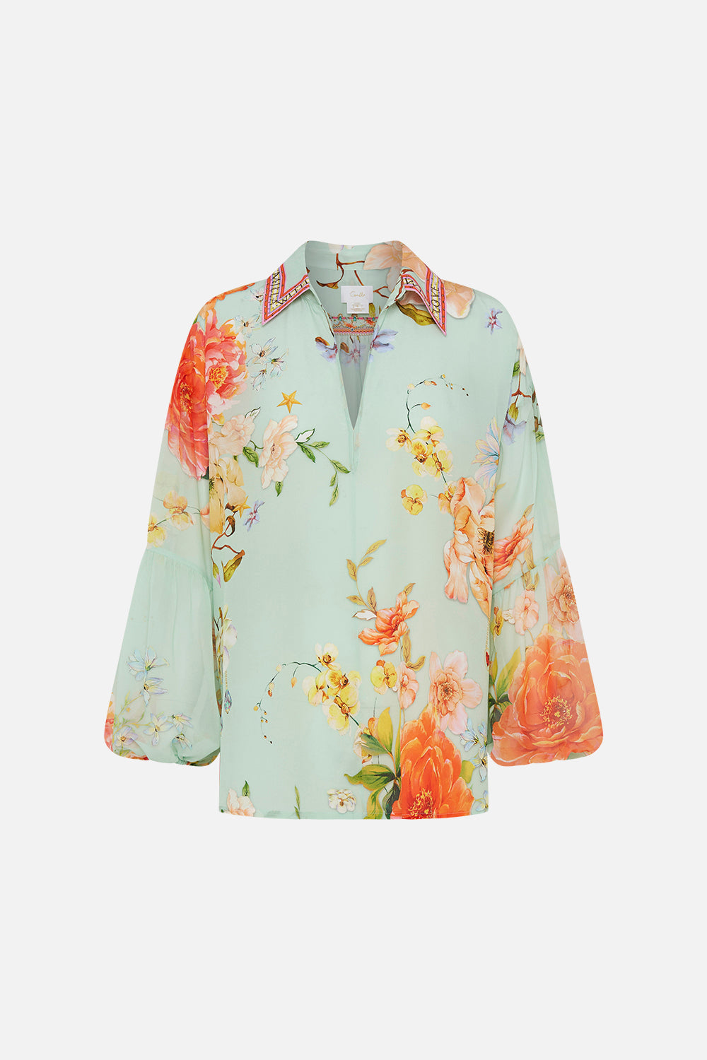 VINTAGE COLLAR BLOUSE TALK THE WALK