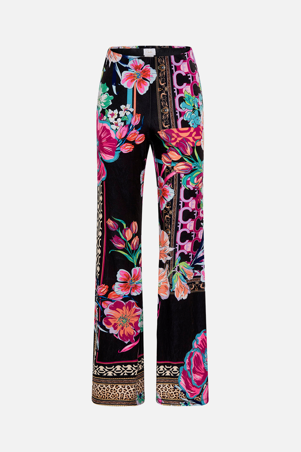 JERSEY FLARE PANT PRINTED PRIMA VERA