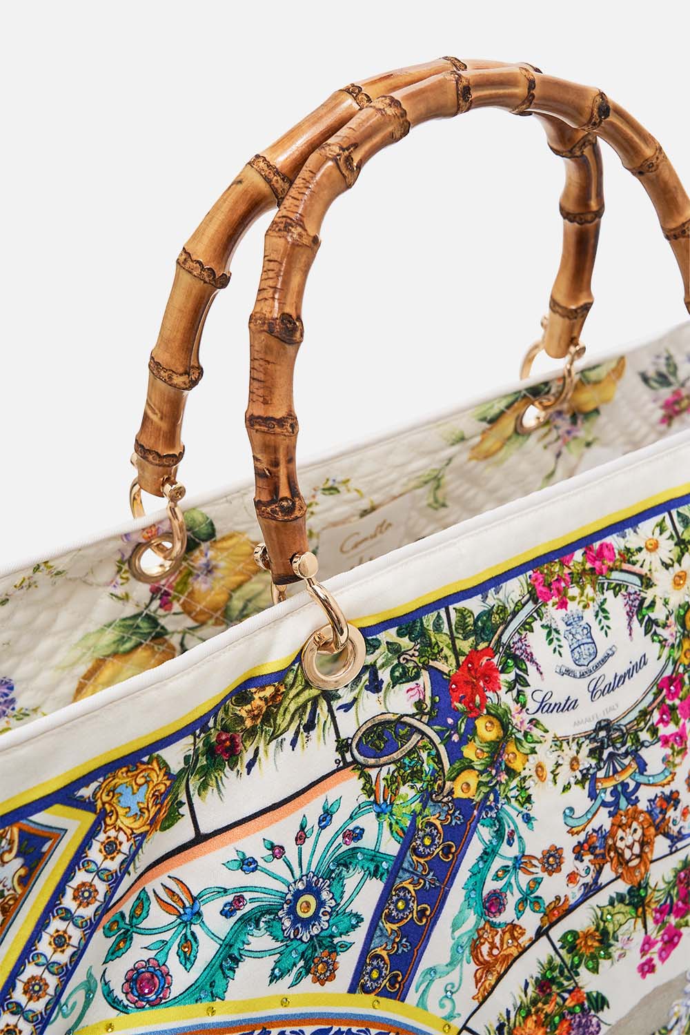 FRILLED EDGE TOTE AMALFI AMORE