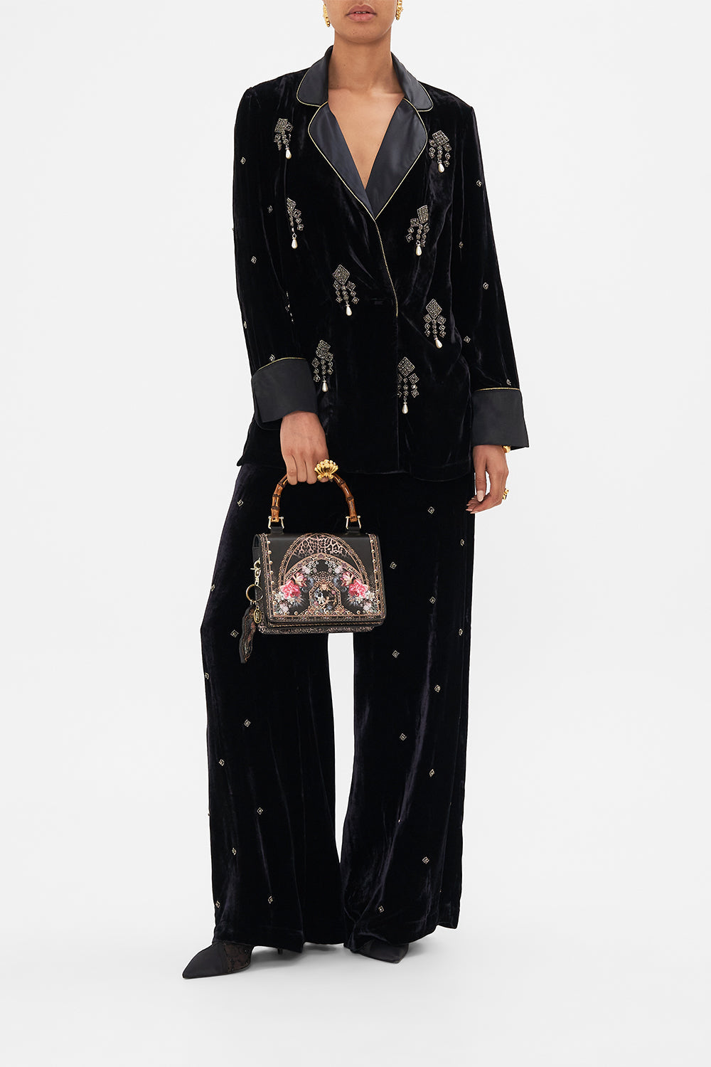 CROSS BODY BOX BAG A NIGHT AT THE OPERA