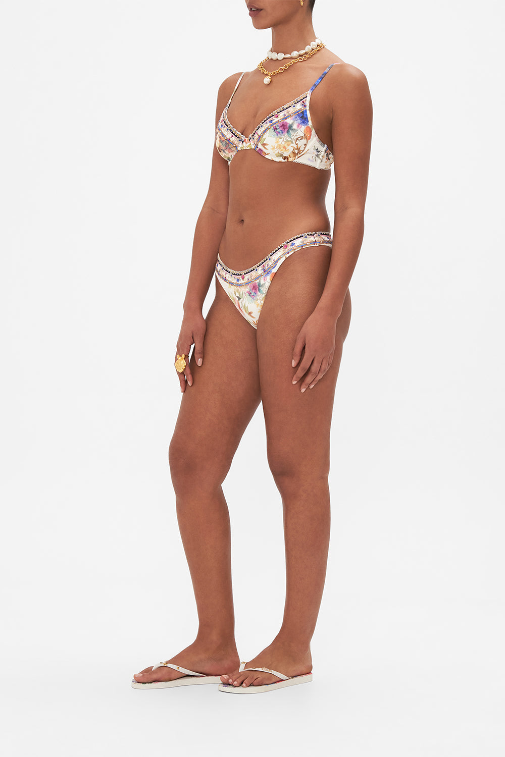 The CAMILLA SOFT UNDERWIRE BRA FRIENDS WITH FRESCOS in our  print.