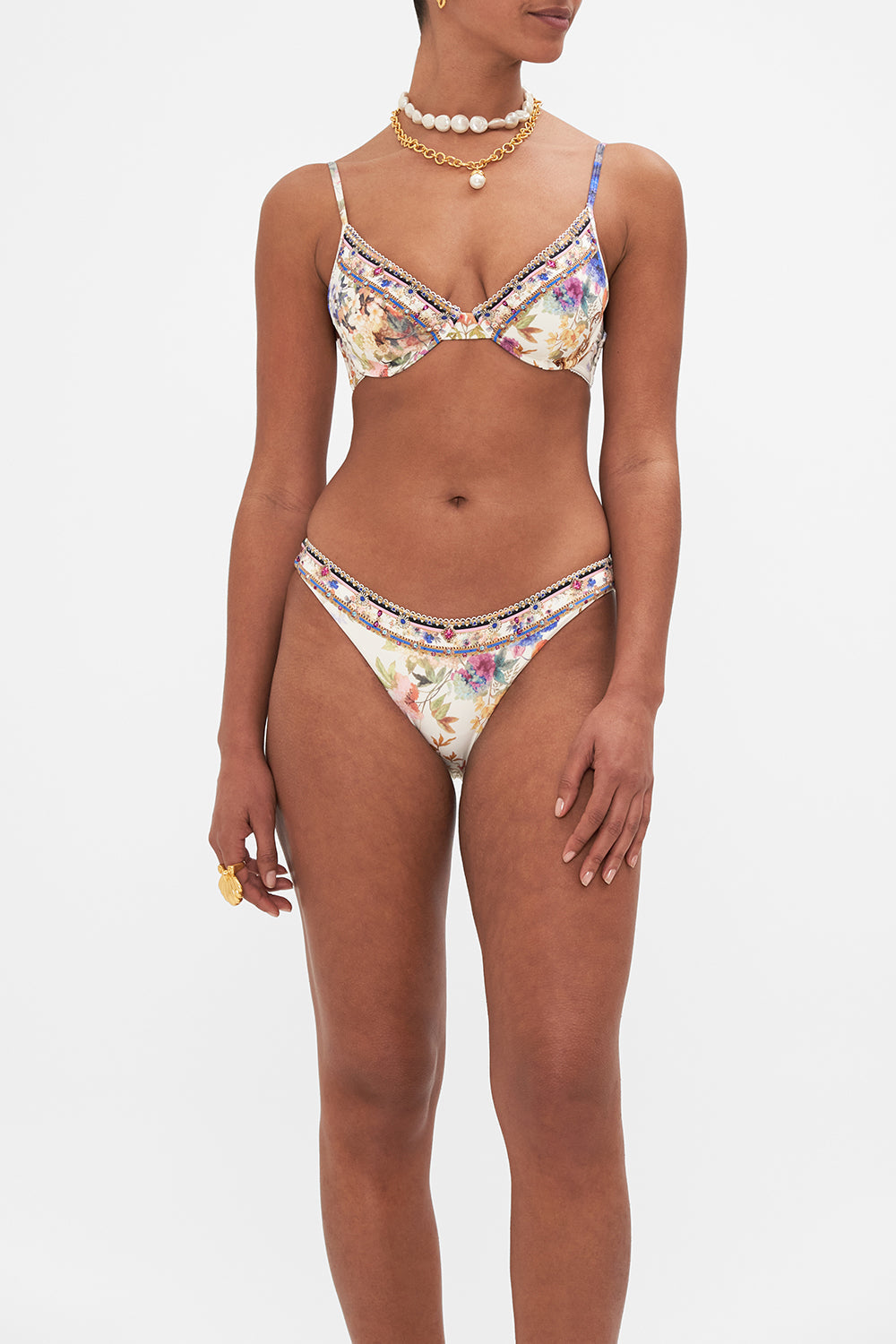 The CAMILLA SOFT UNDERWIRE BRA FRIENDS WITH FRESCOS in our  print.