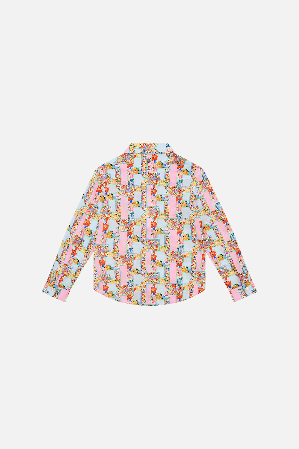 KIDS RELAXED BUTTON THROUGH SHIRT 4-10 AN ITALIAN WELCOME