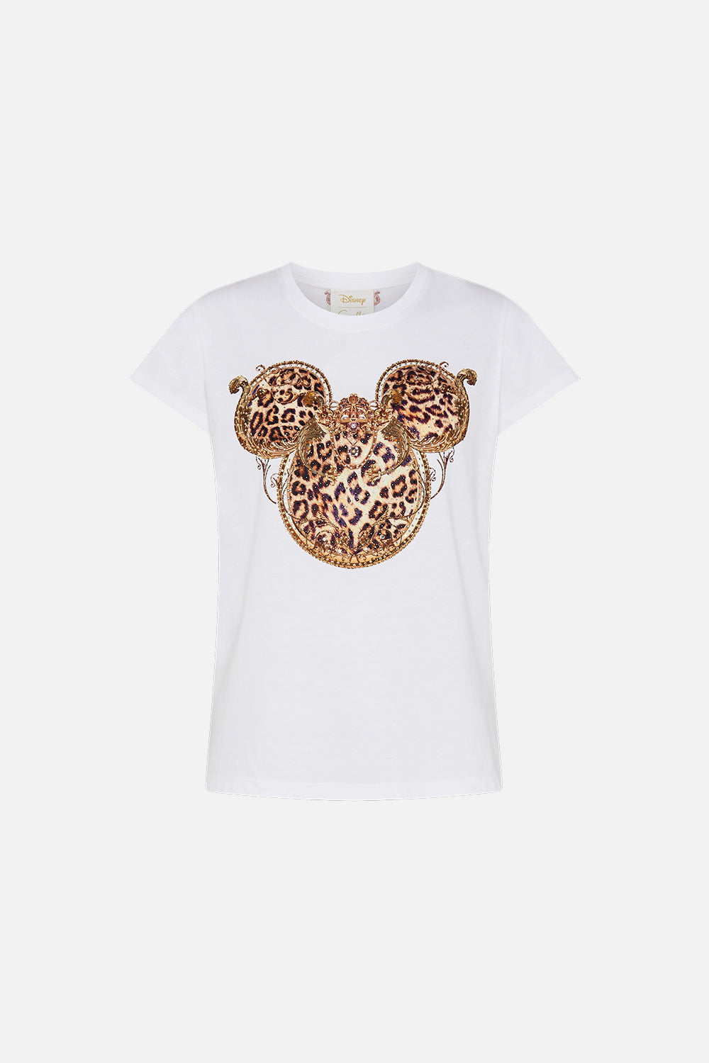 SLIM FIT  ROUND NECK T-SHIRT MICKEY TAKES A TRIP