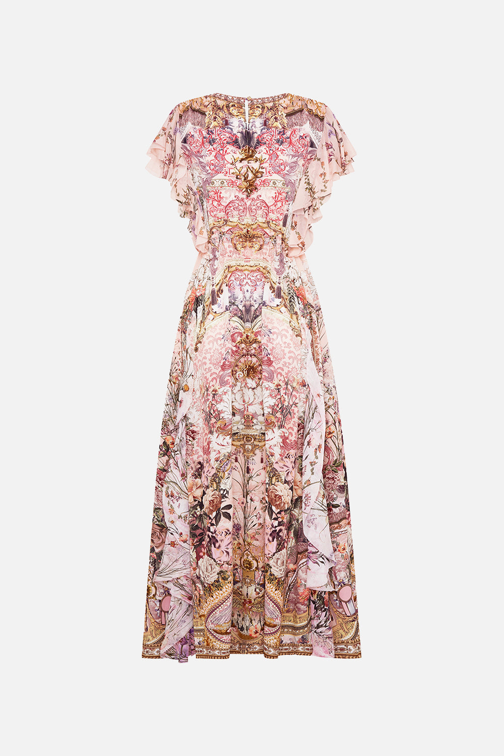 ALL OVER RUFFLE DRESS KISSED BY THE PRINCE