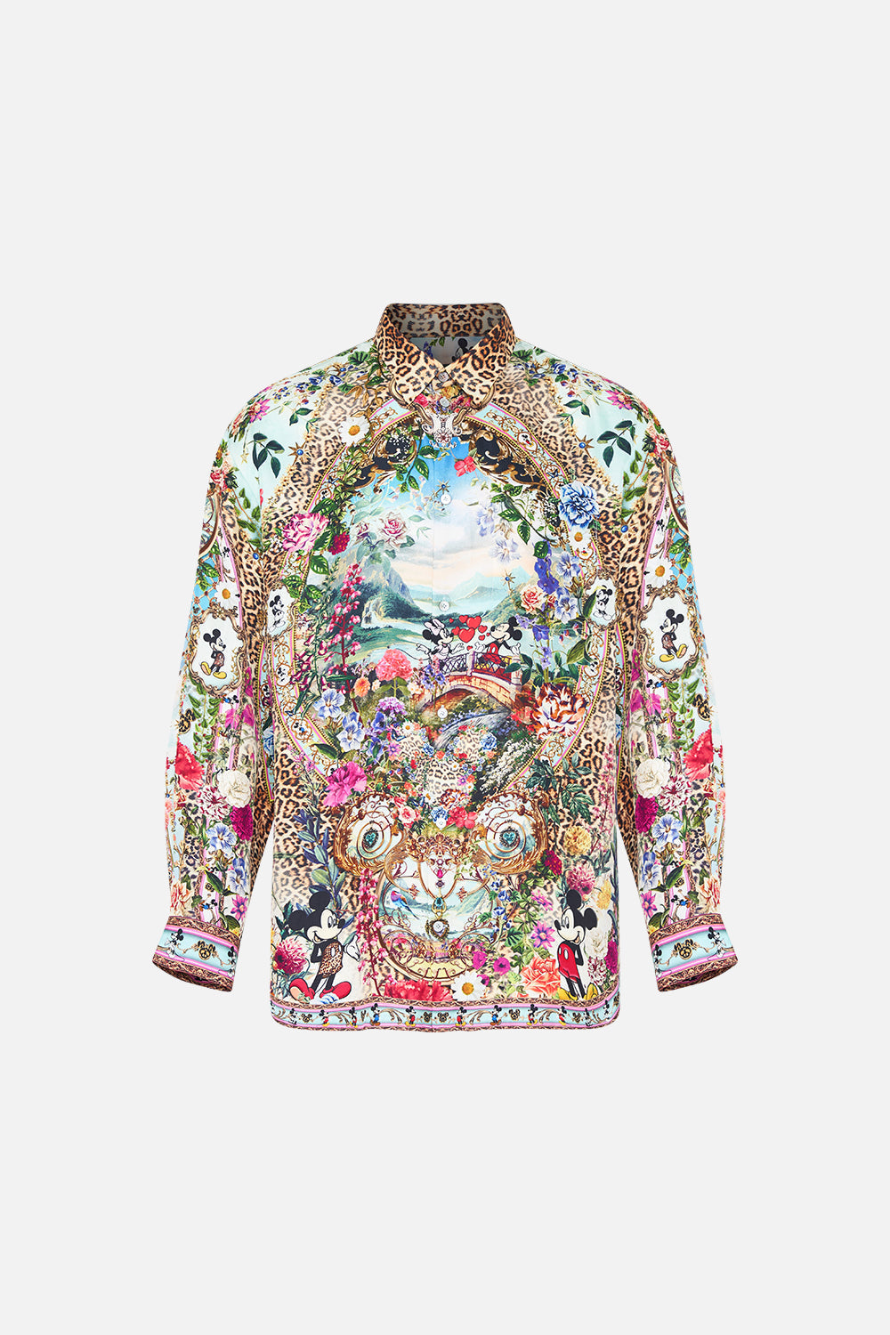 MENS OVERSIZED SHIRT MICKEY TAKES A TRIP