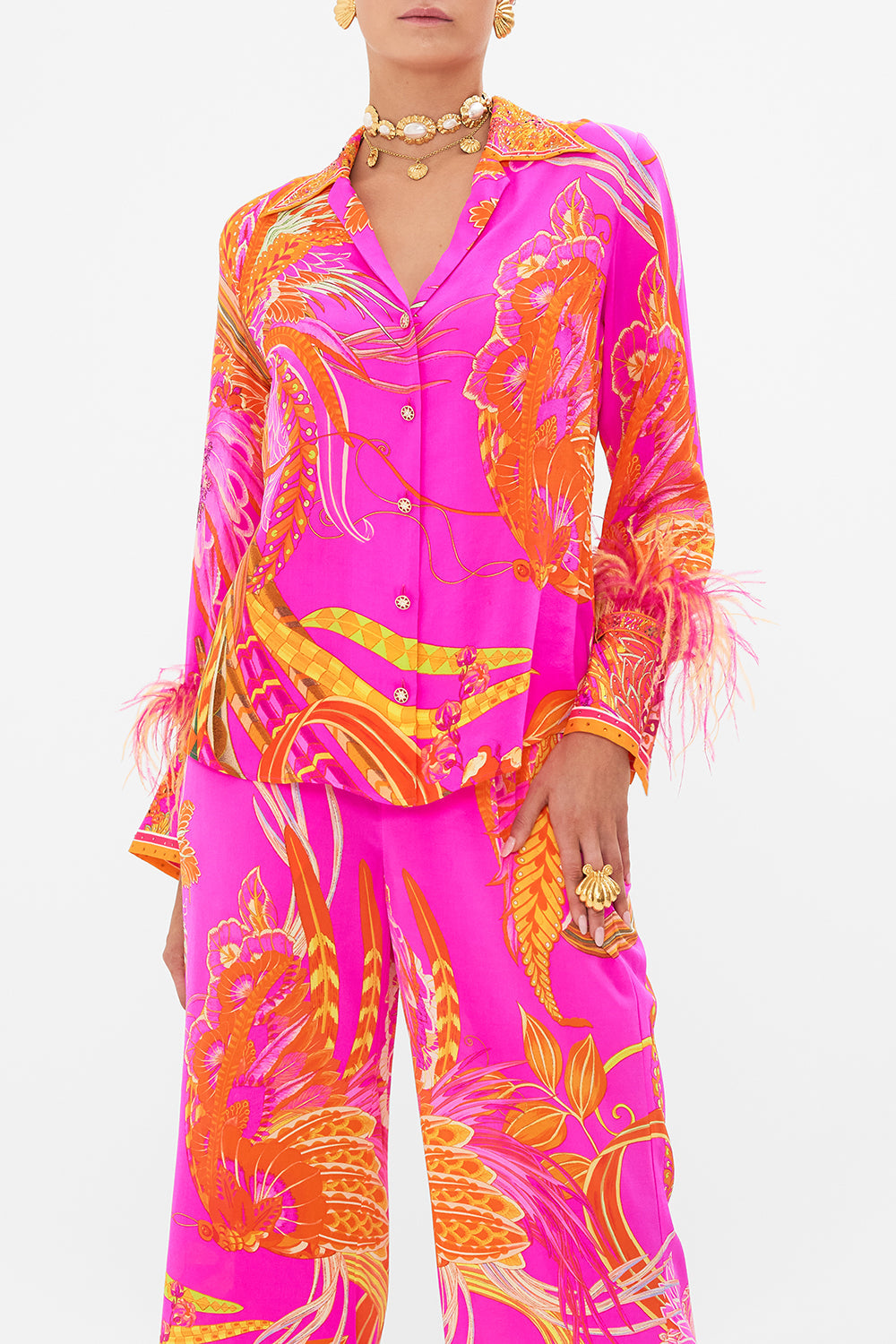 PYJAMA SHIRT A HEART THAT FLUTTERS