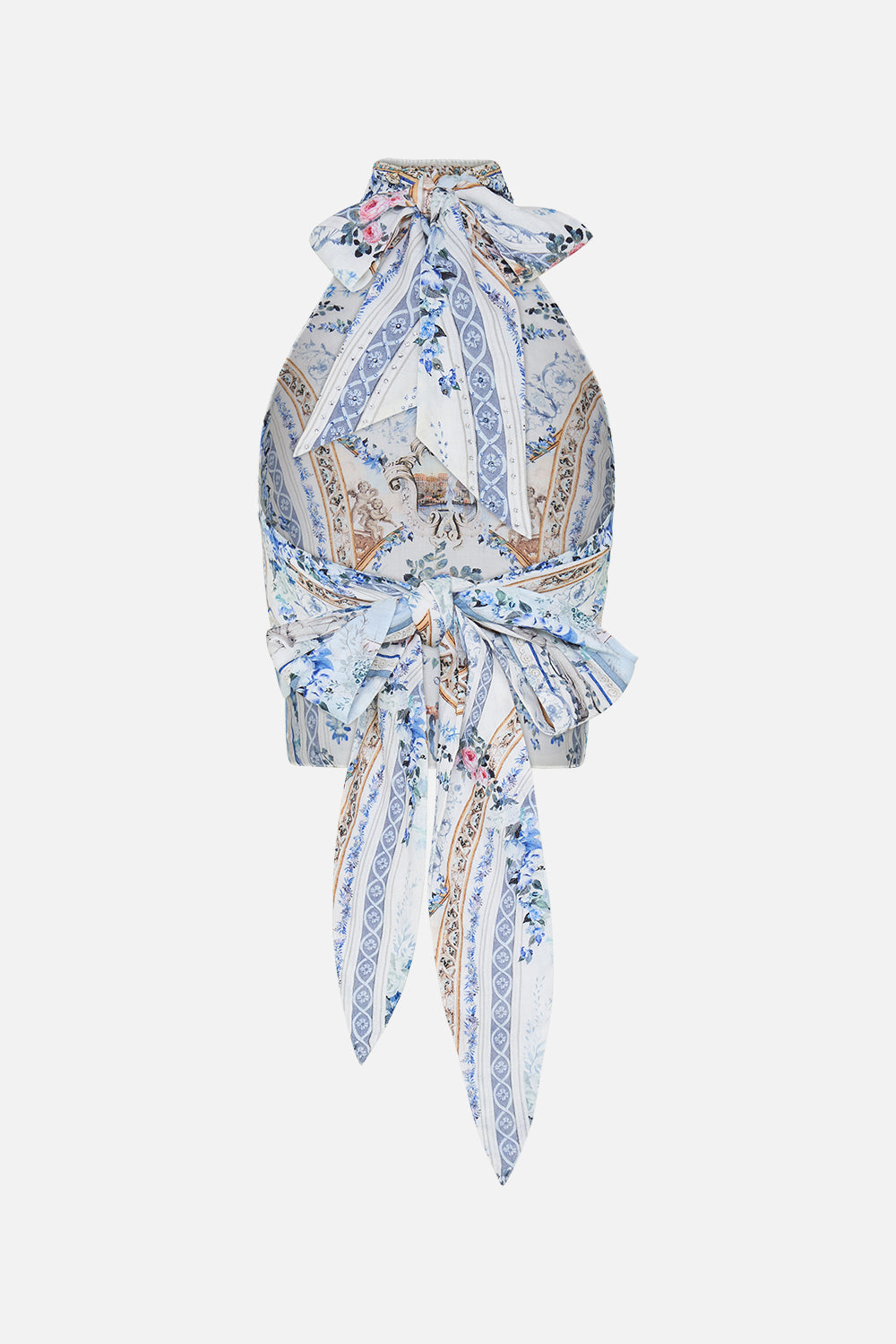 HALTER TIE BACK TOP SEASON OF THE SIREN