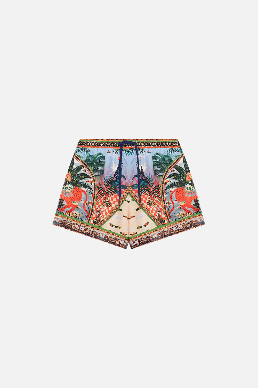 product view of MILLA BY CAMILLA  boys boardshort in Alessandro's Atlantis print