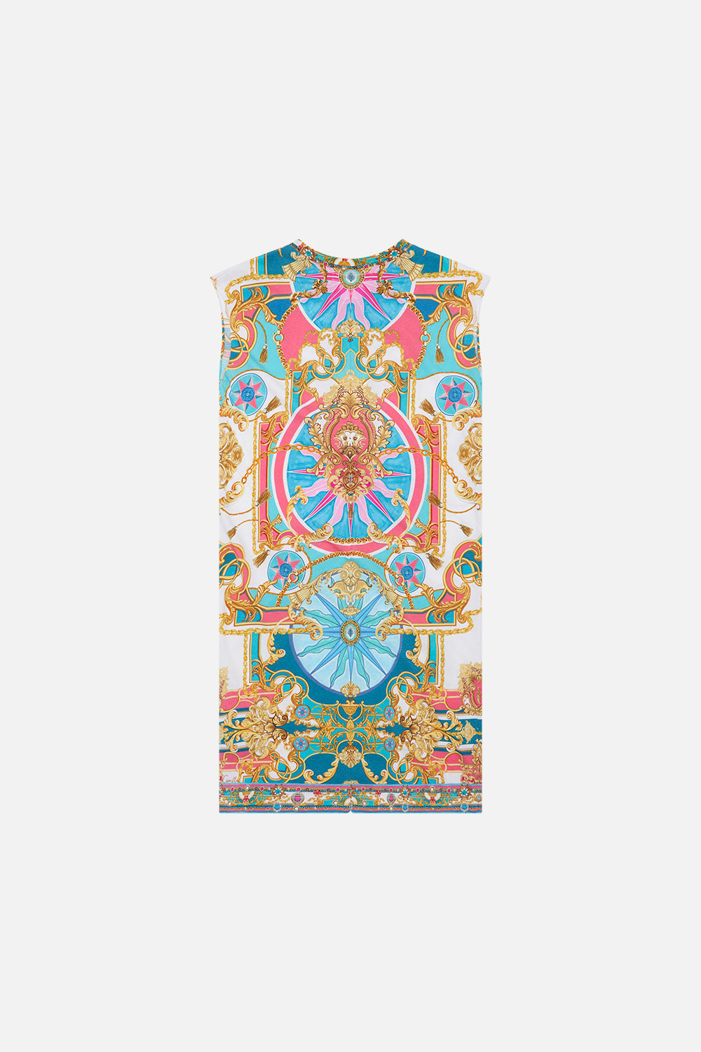 Milla By CAMILLA kids t shirt dress in Sail Away With Me print 