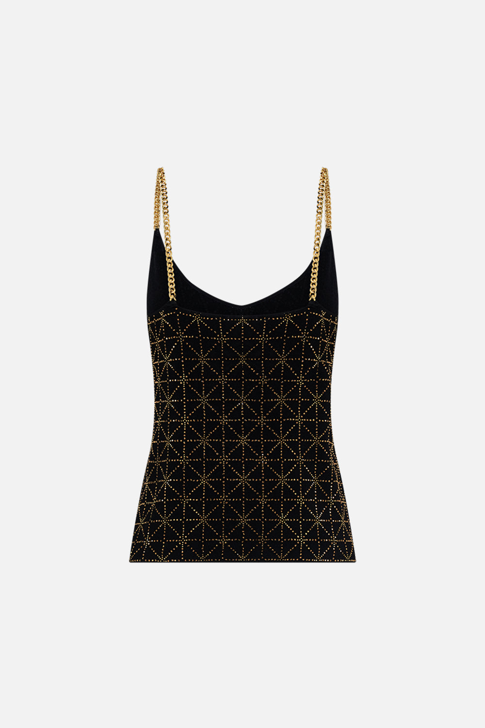 HARDWARE STRAP KNIT CAMI SOUL OF A STAR GAZER