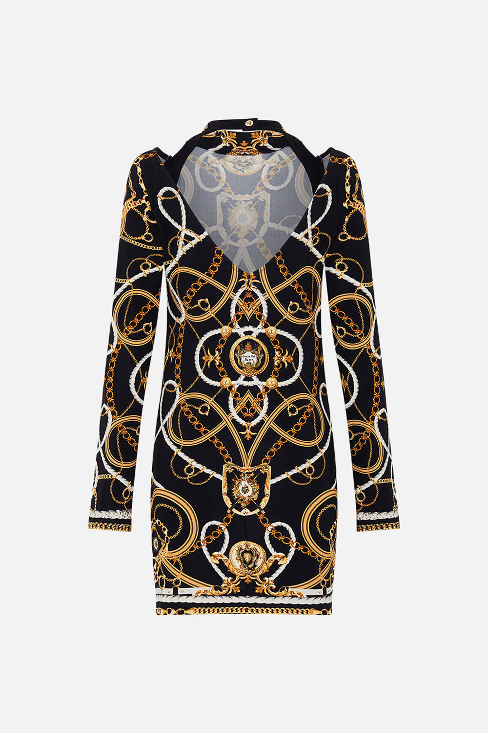 SHORT CUT OUT SHOULDER JERSEY DRESS COAST TO COAST