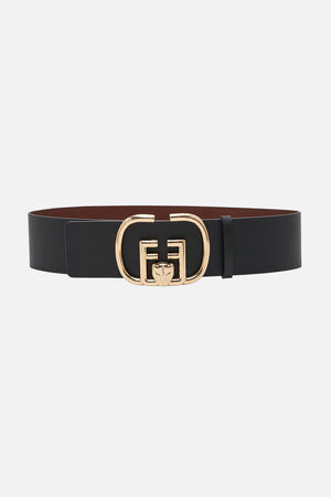 Product view of CAMILLA designer leather belt 