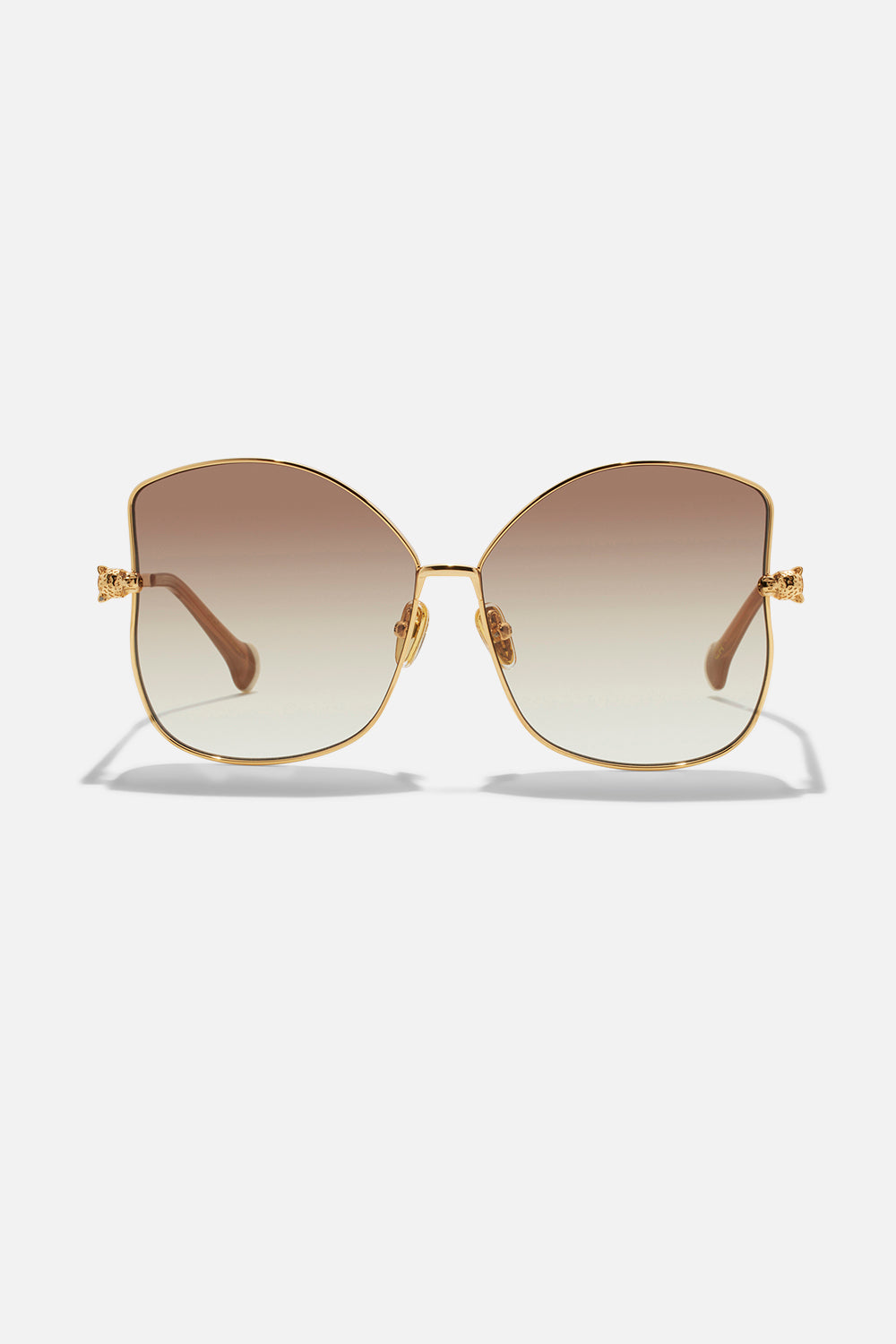 POOL SIDE PEDIGREE
 SUNGLASSES SOFT GOLD