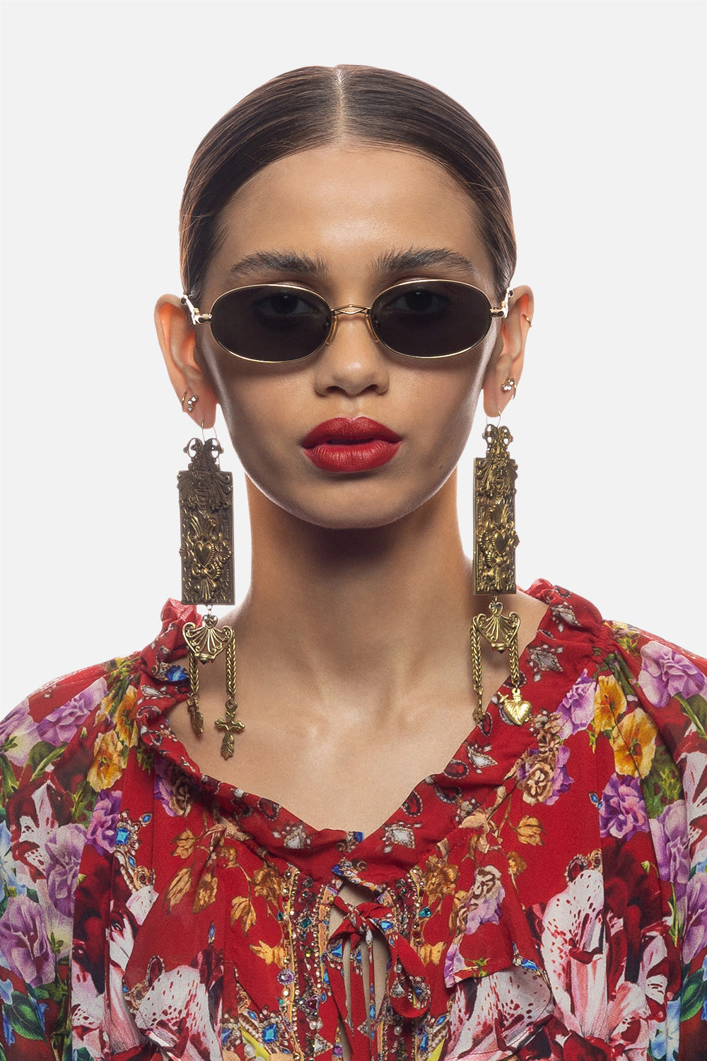 DAY TRIPPER SUNGLASSES SOFT GOLD