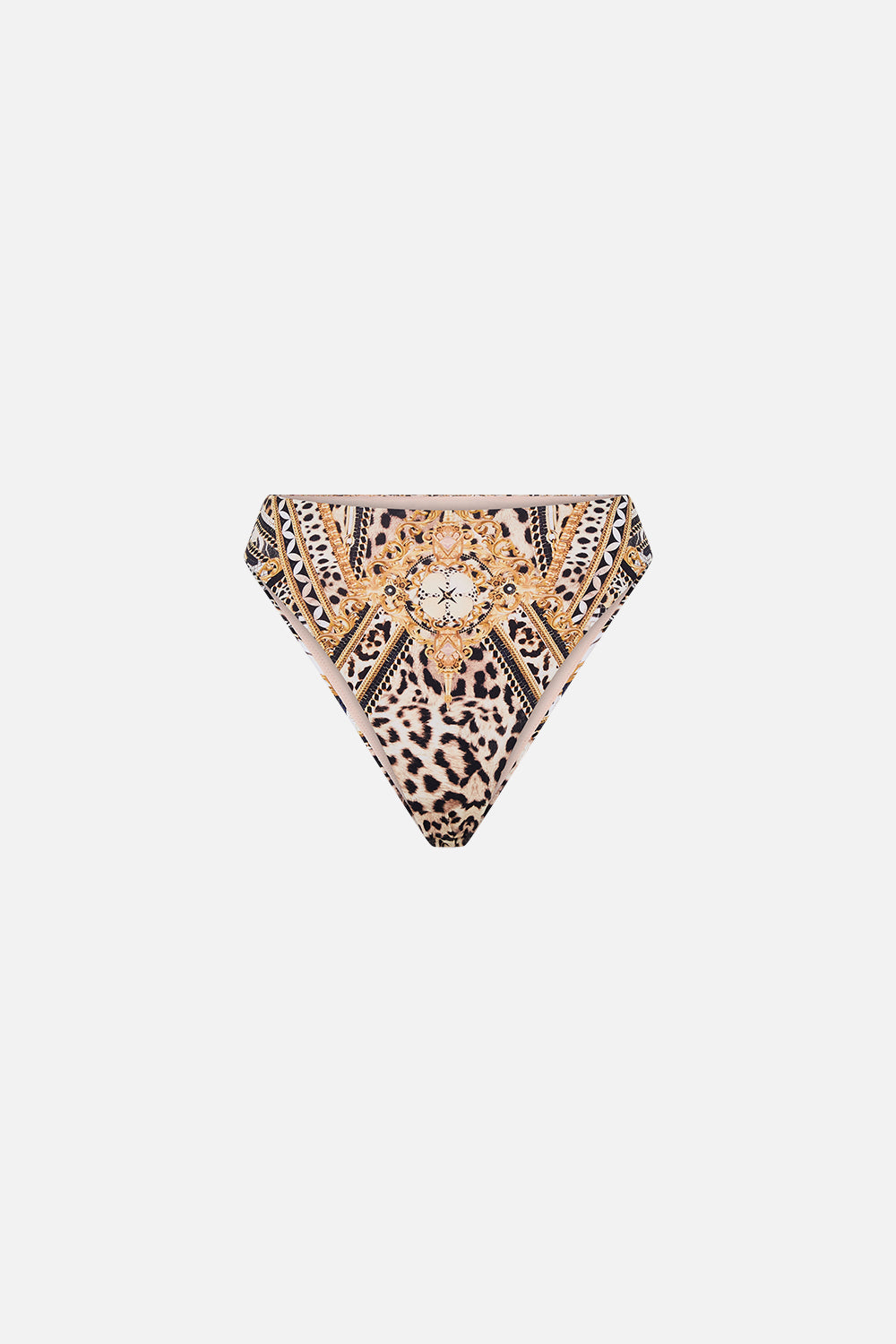 The CAMILLA HIGH WAIST HIGH LEG BRIEF MOSAIC MUSE in our  print.