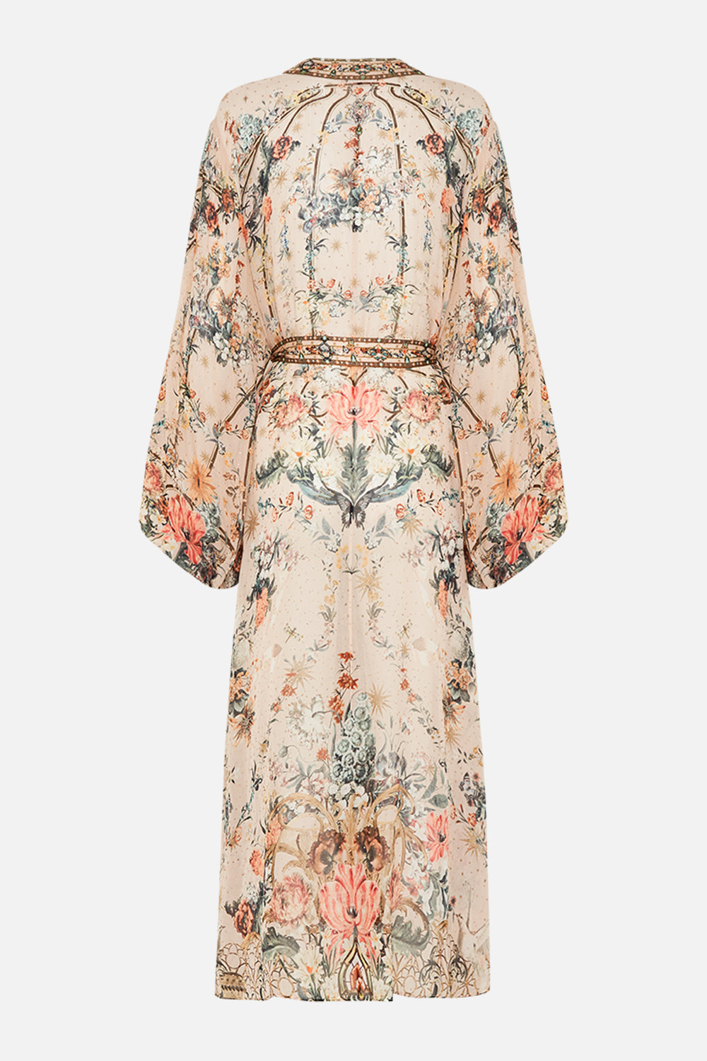 CAMILLA floral print silk layer in Rose Garden Revolution 