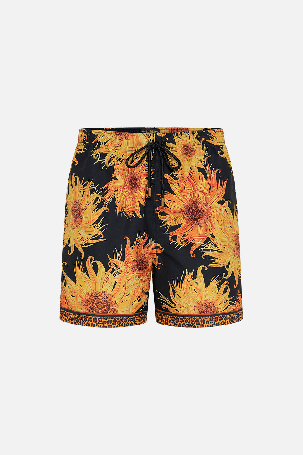 The CAMILLA MID LENGTH BOARDSHORT MAKE ME YOUR MASTERPIECE in our  print.